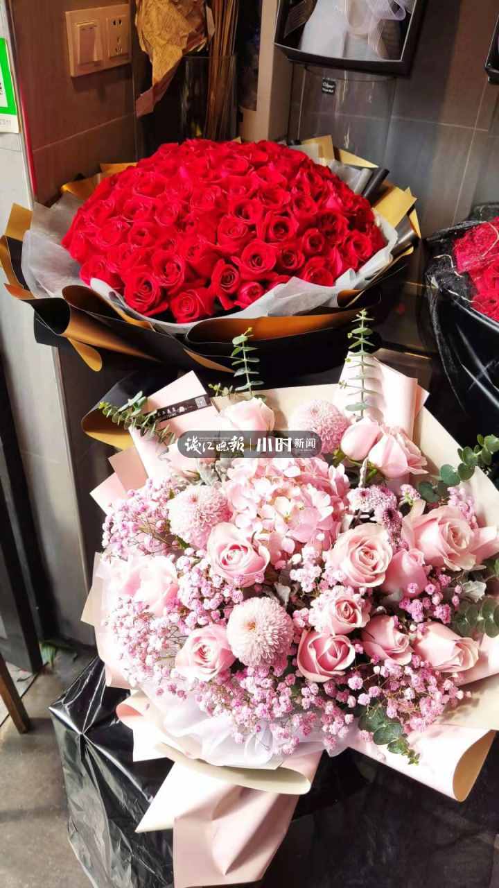 99朵玫瑰不到300元！“甜蜜蜜”遇上“合家欢”，杭州新春花市开门红了吗