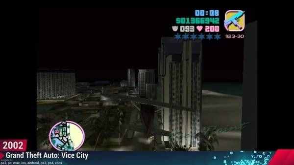 《GTA》系列城市进化史 23载青葱岁月，万丈高楼平地起