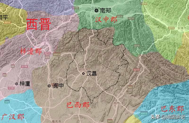 巴中市行政地图全图（四川巴中地图）