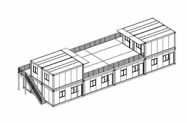 集装箱房屋的尺寸规格以及设计效果图和报价费用