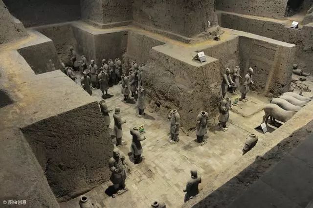 你知道秦始皇兵马俑两排俑之间的土堆为什么不挖掘，它有什么用？