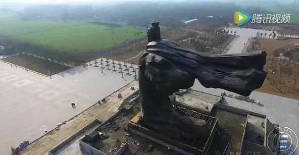 汉高祖刘邦雕塑高42.6米，重达300吨！