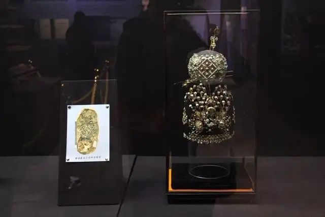 西安出土的李倕凤冠，镶有370颗宝石，修复后惊艳世界，是无价之宝