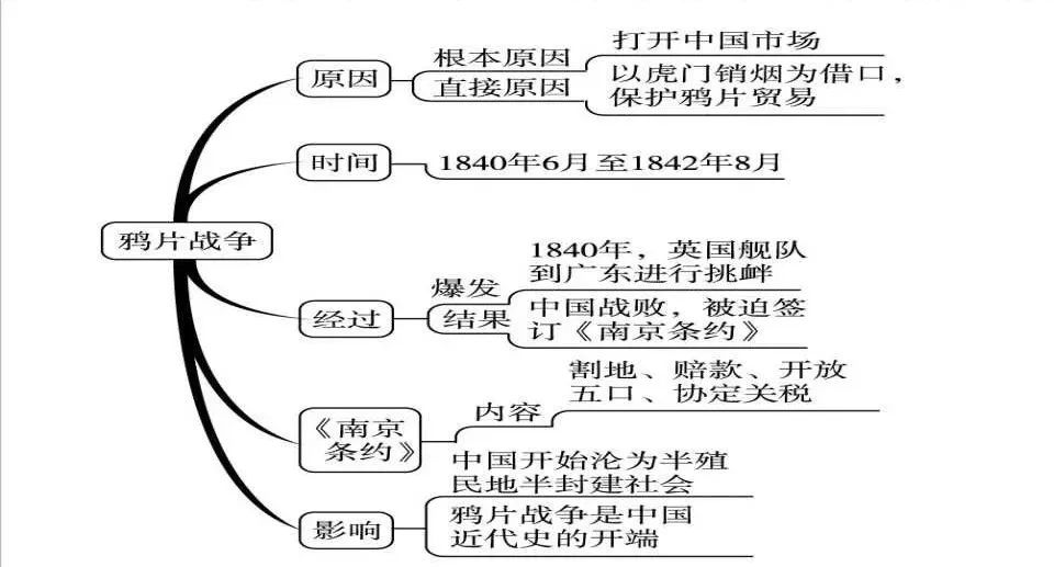 中考：中国近现代史专题复习