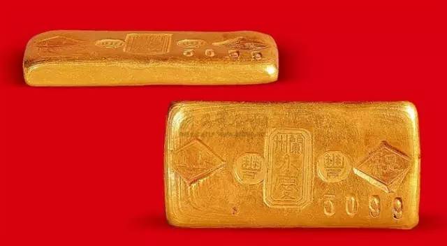 中国历代的金元宝、金条和金锭！