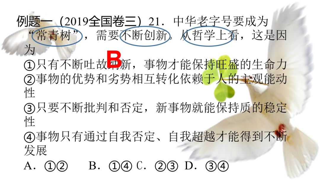 政治技巧丨高中政治选择题（曲线、传导、图表、漫画类等）解题技巧（附电子版）