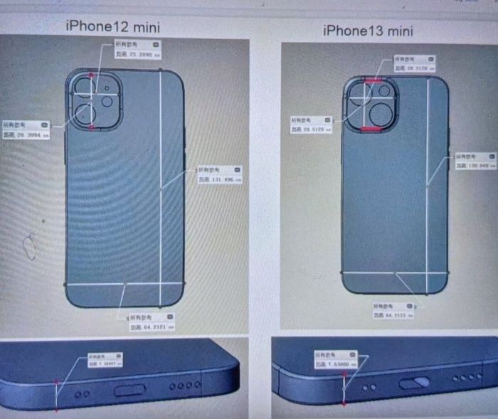 iPhone 13 mini真机设计图曝光，以后再无小屏旗舰！