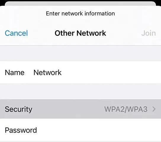 如何在 iPhone 上连接到隐藏的无线局域网？