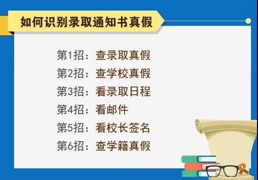 别被假录取通知书骗了！教你6招辨别真假！