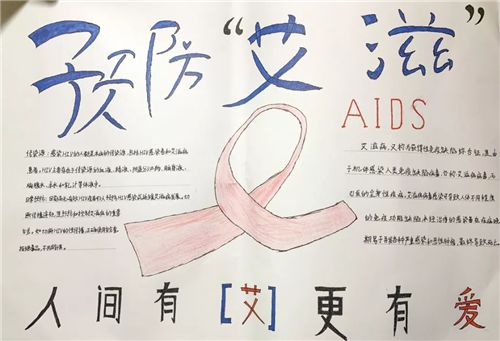 2020世界艾滋病日手抄报8张