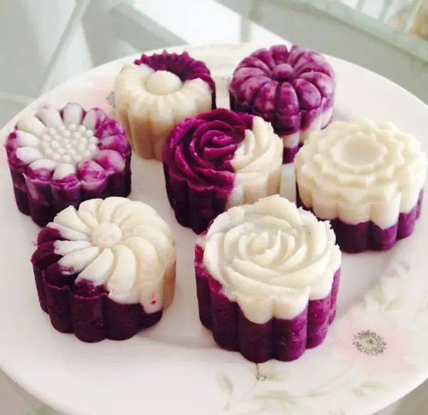 教你做3种紫薯小糕点，无油无糖，软糯香甜，不带一点添加剂！