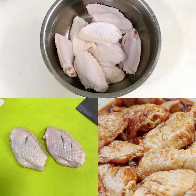 肯德基员工教做脆皮炸鸡翅，腌制是重点，学会1招，外酥里嫩特解馋！