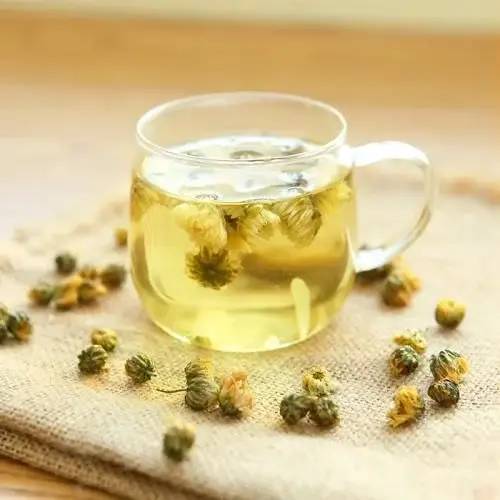 喝菊花茶有什么效果及好处？胎菊泡水变绿还能喝吗？