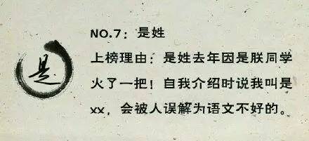 中国历史上最令人崩溃的24个姓氏，排名第一的，打死你都想不到！