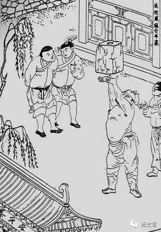 古画里的名将都是大胖子，为什么中国古代没有肌肉男？