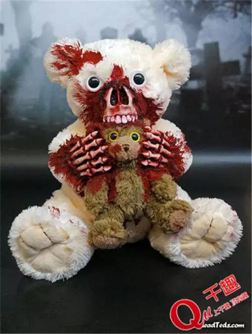 全球仅限一款的泰迪熊，却因太恐怖列为少儿不宜，不敢爱了！