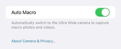 iOS 15.1 Beta 3 ：为 iPhone 13 Pro 带来 ProRes 视频和自动微距关闭功能