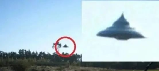 波兰上空出现巨型UFO，在60米高空处盘旋，此景恰被目击者拍到