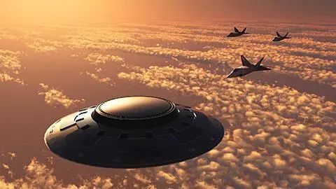 中国疑似拍到“UFO”，飞行历程分为4个阶段？外星人是否真的存在