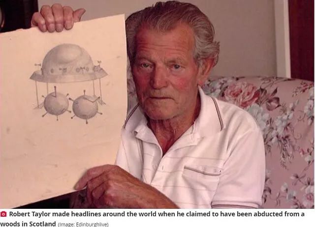 苏格兰男子自称“被高9米的UFO绑架”，还原目击事件全貌！
