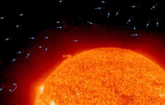 无人太空船拍到巨型不明飞行物！称比地球大10倍，在太阳附近移动