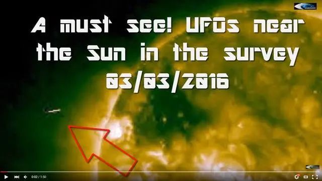 近几年来太阳附近多次出现UFO，这是什么原因？太阳是星际门吗？