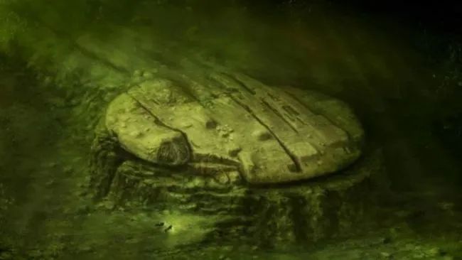 海底91米发现“UFO残骸”，还有拖曳的痕迹，海底真有外星生命？