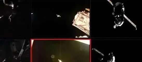 是外星人在太空“散步”吗？国际空间站直播视频中出现UFO