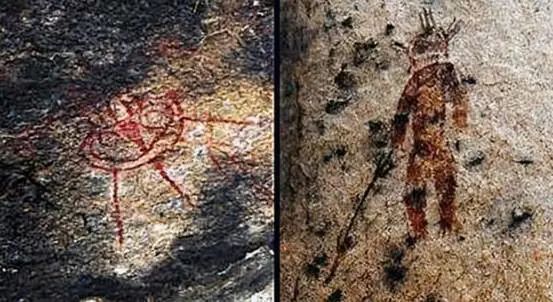 外星人来过地球吗？印度发现1万年前壁画，人类曾与地外生命交流