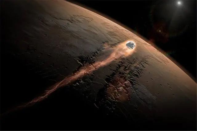 火星表面出现“柏油马路”？这是巧合，还是外星人修建的？