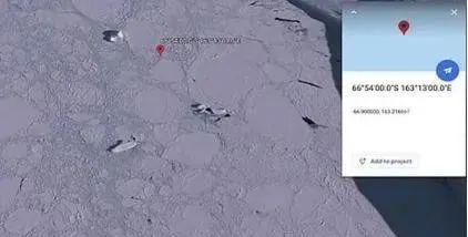 地外文明证据被石锤？南极突现神秘“冰船”，长120米，很诡异