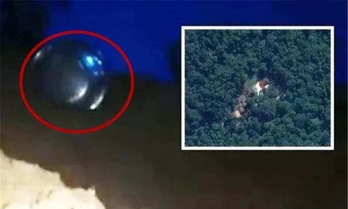 蓝色“UFO”坠毁在巴西，出现的巨大空洞，是平行世界的入口吗？