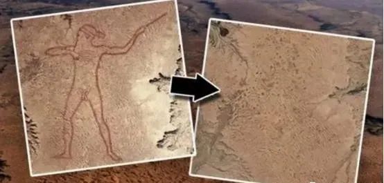 这是什么遗迹？澳洲荒漠出现神秘巨人像，科学家不愿深入研究！