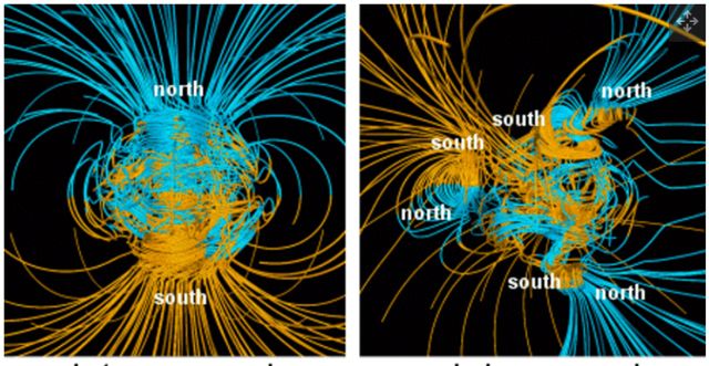 新的研究表明地球磁场的变化比预想的要快，会危害到人类生存吗？