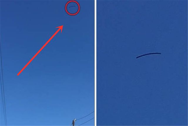 美国上空再次发现不明飞行物，以雪茄状形态出现，真面目是什么？