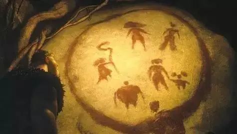 5000年前的洞穴，壁画上发现外星生物的脑袋？疑似外星人到访地球