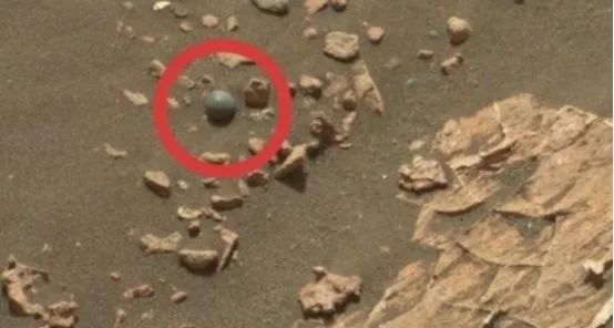 好奇号发现一颗“钢珠”，照片非常清晰，会是火星文明遗迹吗？