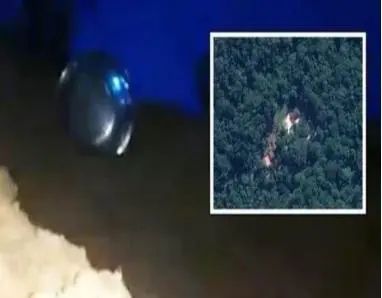 外星人真的来了？巴西蓝色UFO坠毁，传说现场被军方封锁