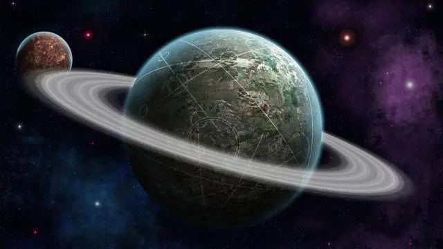土星和木星都有美丽的伴身光环！为什么地球却孤零零的啥没有呢？
