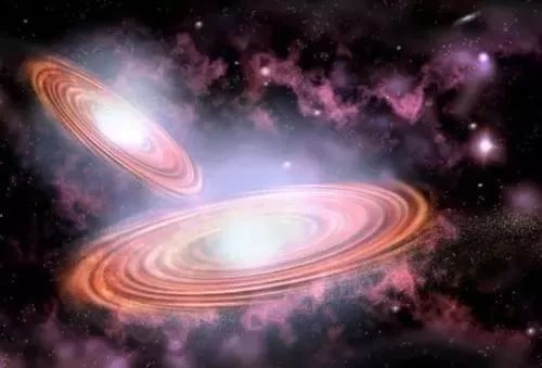 哈勃拍摄到2亿光年外的星系碰撞，38亿年后的银河系也会这样