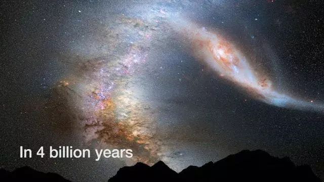 在40亿年后，仙女座星系会与我们的银河系融合吗？答案你不会想到