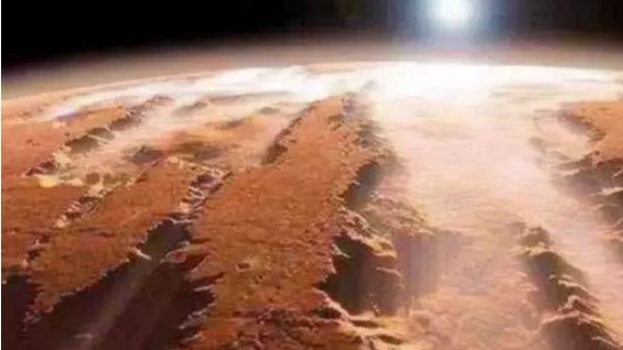 火星表面神秘蓝湖，NASA科学家已经破解、蓝色