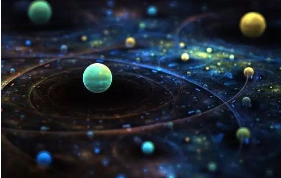 原子被放大十亿倍后，一个宇宙的模型出现了，微观世界竟如此真实