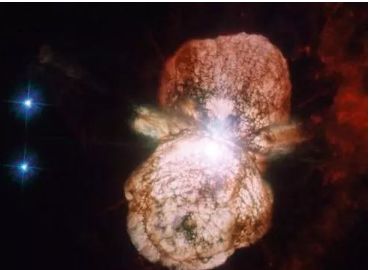 超新星爆发就是天体爆炸，若黑洞也会爆炸，那么宇宙就是由此而来
