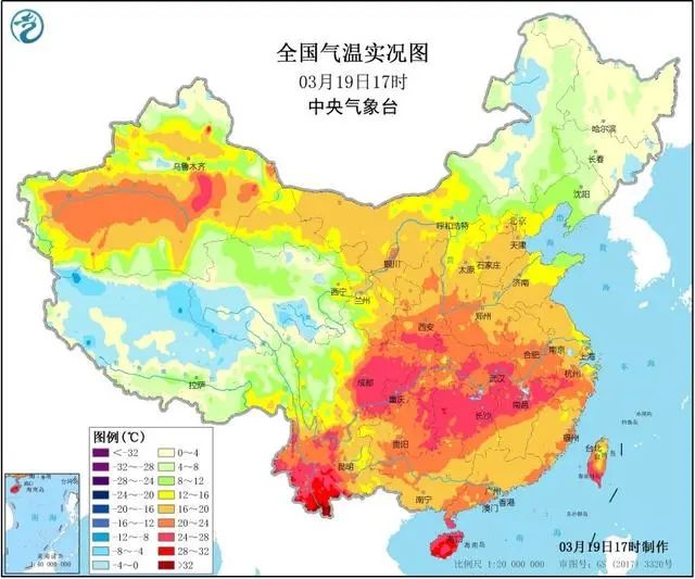 华北2020年以来最强大风，7省市局部风力12级，4省局地或有大暴雨