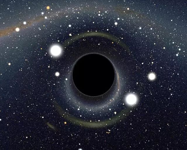 如果光都无法逃离黑洞，那我们如何看到它？还拍了照片？