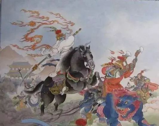 两次活捉杨戬，斩周文王俩儿子，诛杀五岳神将，最终被围攻而死