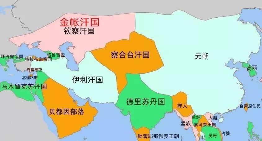 金帐汗国灭亡后，俄罗斯的蒙古人去哪儿了？