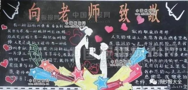 教师节快到了，节日祝福语＋手抄报＋黑板报，收藏啦！