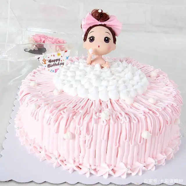 【文案】女生蛋糕生日祝福语，女生蛋糕图案